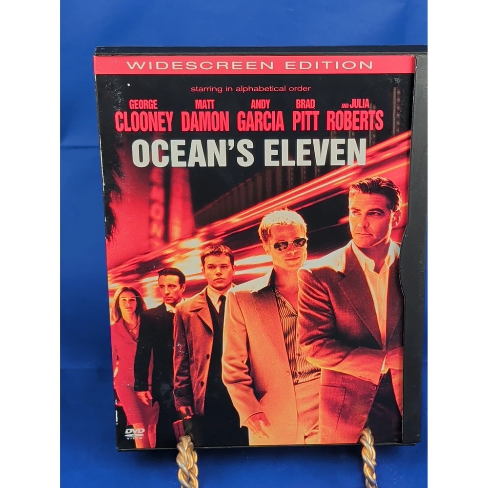 Ocean's Eleven DVD Widescreen Edition George Clooney Brad Pitt